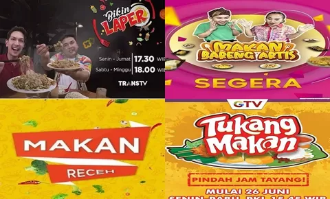 Rekomendasi 4 Program TV Acara Icip Icip Kuliner yang Raih Rating Bagus dan Bikin Ngiler