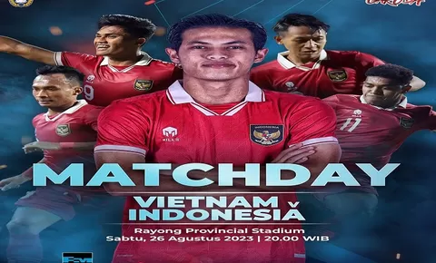 Link Nonton Vietnam vs Indonesia Piala AFF U23 2023 Final, Tim Garuda Lawan The Golden Star Hari Ini