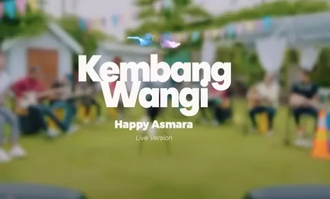 Lirik Lagu Kembang Wangi oleh Happy Asmara, Kembang Seng Wangi Nggo Sandaran Kupu Kupu