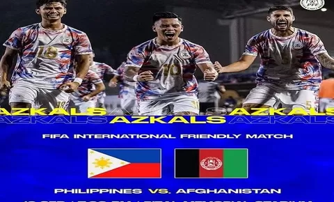 Prediksi Skor Filipina vs Afghanistan FIFA Matchday 12 September 2023, H2H dan Ranking FIFA