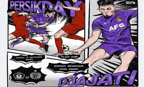 Prediksi Skor Persik Kediri vs Persija Jakarta BRI Liga 1 2023 2024, H2H Persik Unggul Jumlah Kemenangan