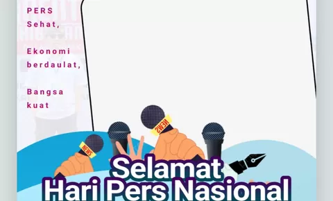10 Link Twibbon Peringatan Hari Pers Nasional 9 Februari 2026, Serba Terbaru Cocok Unggah di Instagram hingga Facebook