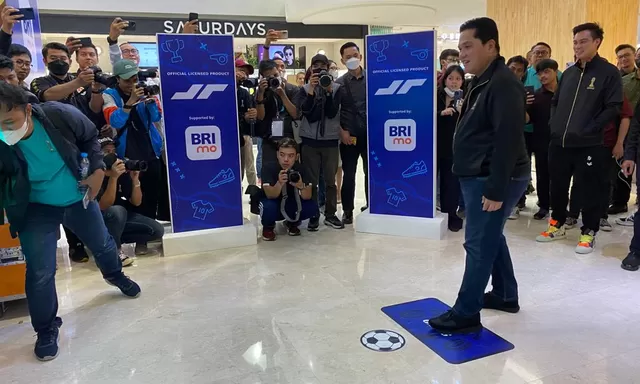 Erick Thohir Ajak Masyarakat Meriahkan FIFA U-20 World Cup 2023, BRImo Hadirkan Promo Pembelian Merchandise