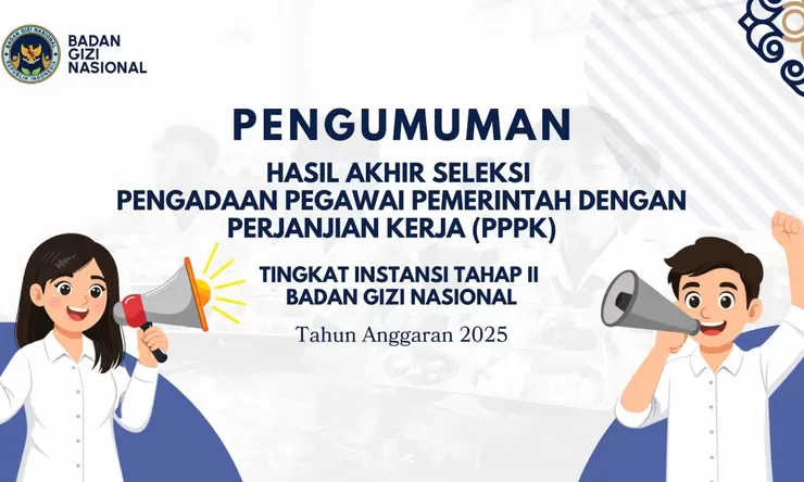 Hasil Seleksi Kompetensi PPPK BGN 2025 Diumumkan, Ketahui Arti Kode R, L, TH, hingga APS, Cek Namamu Apakah Lulus?