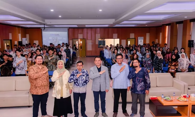 Bincang Seru Promedia Bareng Mahasiswa Unesa di CoreLab 2025, Kenalkan Seputar Bisnis Content Creator