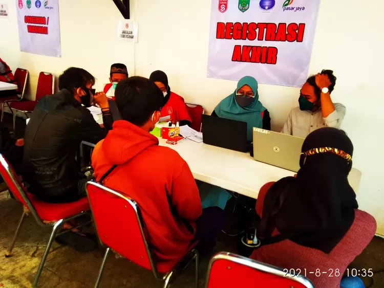 Vaksinasi Relawan Siaga