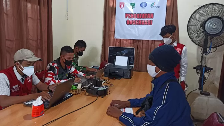 proses penginputan data vaksinasi