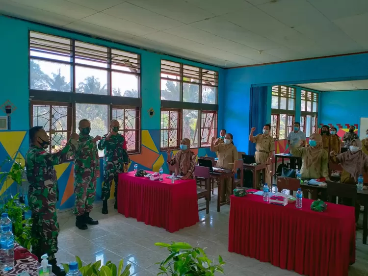 Satgas Yonif 512 QY dan LPMP