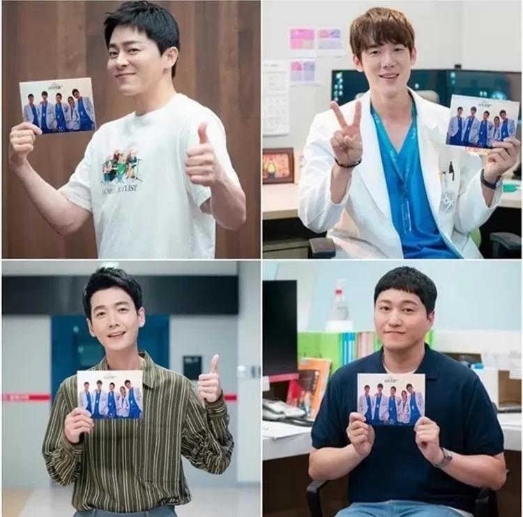 Para pemain Hospital Playlist 2 memberikan salam perpisahan.