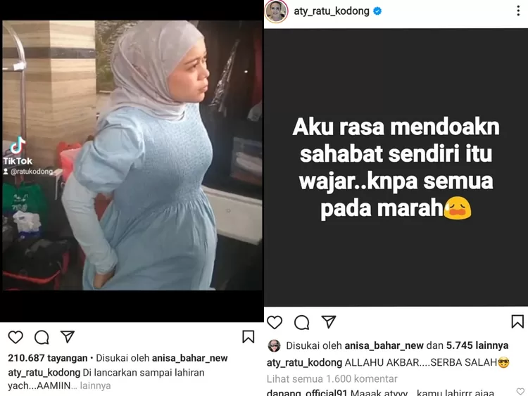 Postingan Aty Kodong.