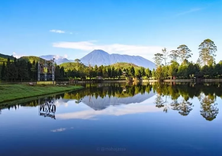 Telaga Saat Puncak (gambar: Instagram/@mahajassa)