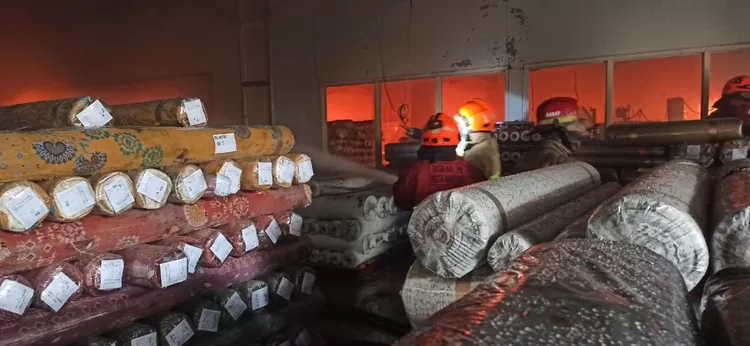 Kebakaran pabrik di Sudirman, Bandung