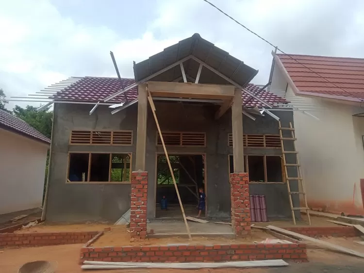 Ruang Perpustakaan sedang dalam proses pembangunan