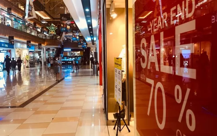 Salah satu gerai di Mal Ciputra Semarang.