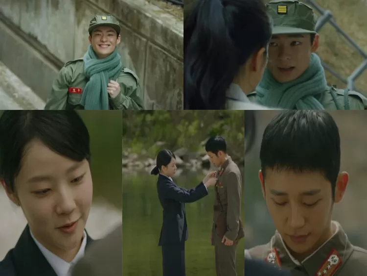 Tukar cerita kehidupan pribadi antara Soo Ho dan Young Ro, (atas) kakak laki-laki Young Ro, (bawah) adik perempuan Soo Ho