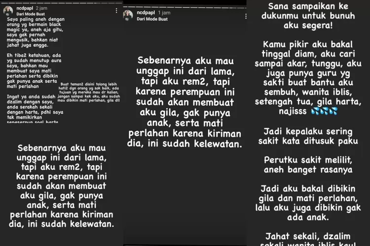 Nora Alexandra ngaku dikirimi ilmu hitam.
