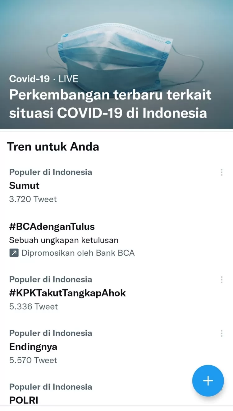 Sumut trending  1 Twitter.