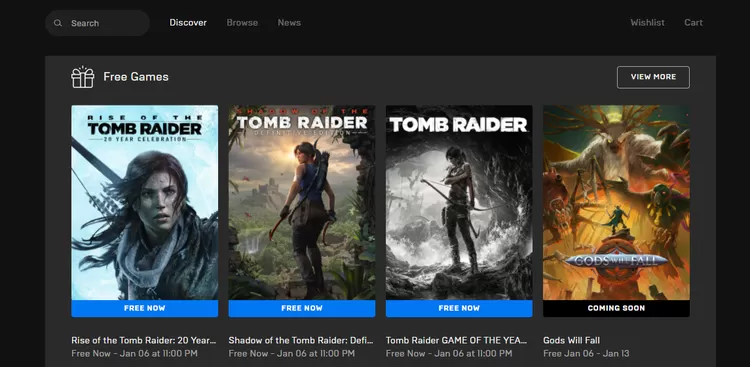  tiga game gratis tomb raider