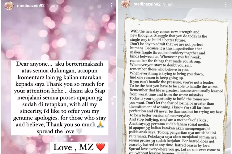 Curhatan Medina Zein