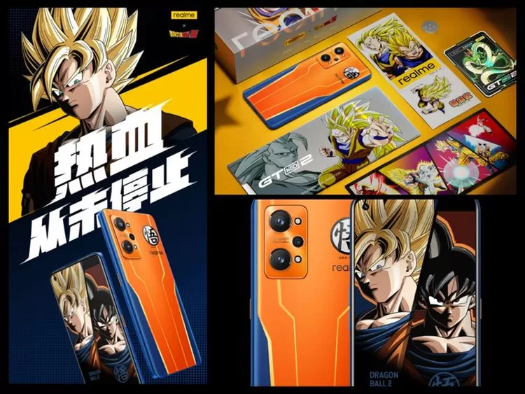 Tampilan Serta Isi Kotak Paket Penjualan Realme GT Neo2 Dragon Ball Z Limited Edition