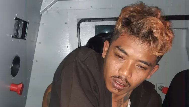 Pria penunggang Maung Lodaya di Mapolda Jabar 