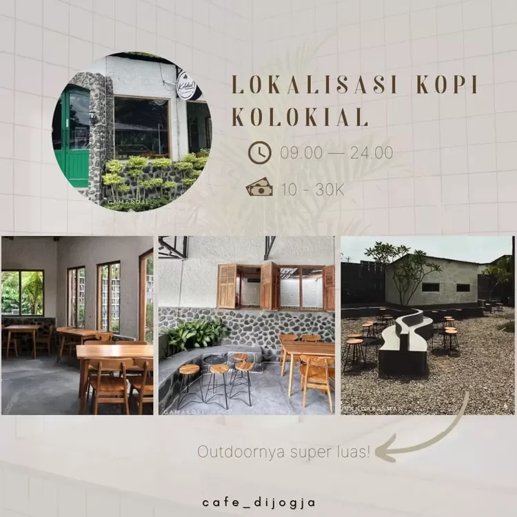 Cafe Lokalisasi Kopi Kolokial