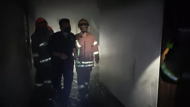 Pantry di lantai 1 Hotel de Java terbakar Jumat dini hari sekitar pukul 01.30 WIB, 11 Maret 2022
