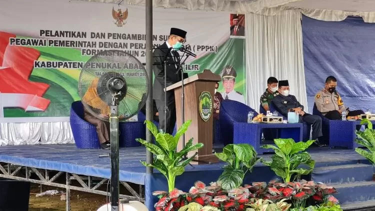 Bupati PALI Lantik 179 Pegawai PPPK