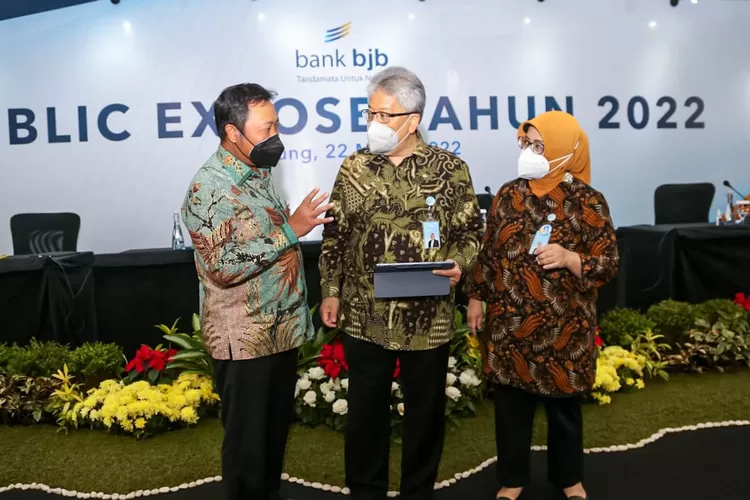 Publik Expose bank bjb yang digelar secara hybrid, Selasa, 22 Maret 2022