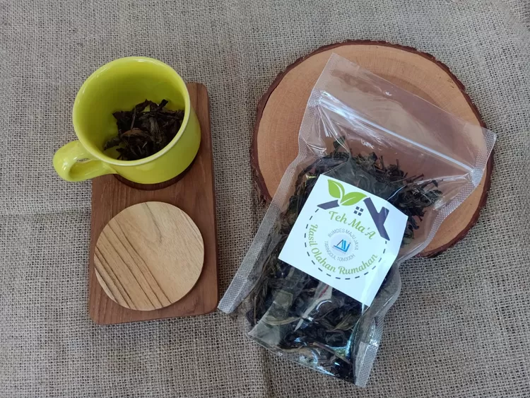 Praktik foto produk BUM Desa Maju Jaya, Taringgul Tonggoh