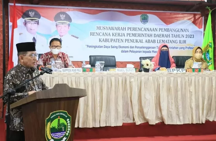 Musrenbang RKPD Tahun 2023, Kabupaten PALI Usung Pembangunan Yang Aspiratif dan Transparan
