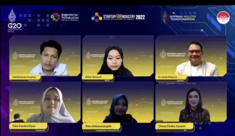 Para tech startup Indonesia yang bergabung menjadi bagian ekosistem Startup4Industry menuturkan testimoni success story mengikuti program Startup4Industry 2021 lalu 