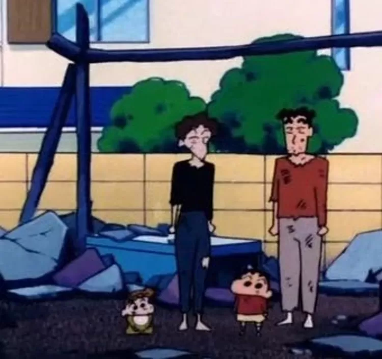 Rumah Sinchan pernah Hancur