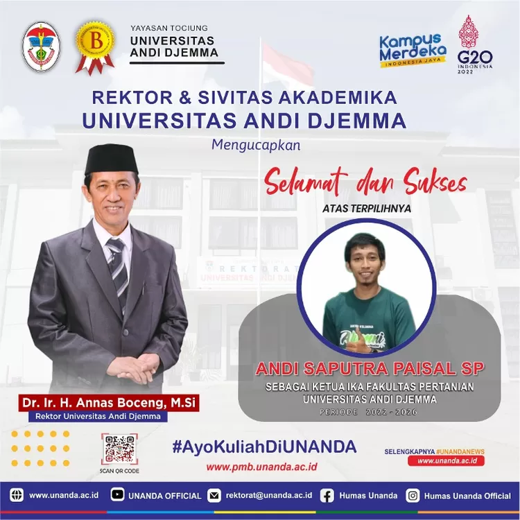 Terpilih sebagai Ketua IKA Faperta Unanda Palopo, Utta Janji Rangkul para Alumni