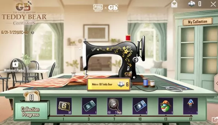 PUBG Mobile berkolaborasi dengan The Great British Teddy Bear