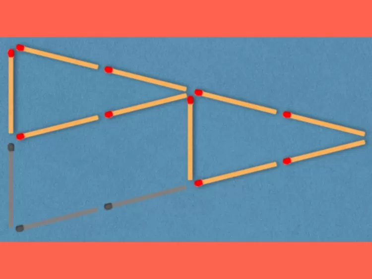 Jawaban tes IQ korek api.