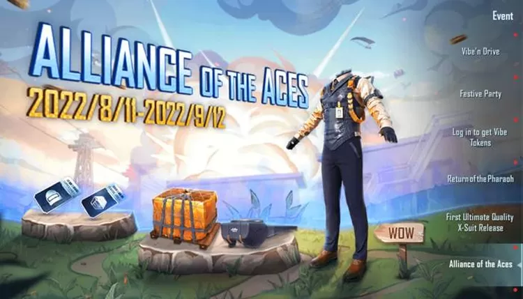 Outfit set Veteran Agent PUBG Mobile