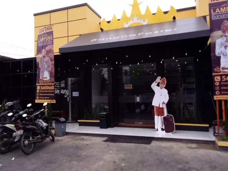 Rekomendasi wisata kuliner di Lampung, Banana Foster