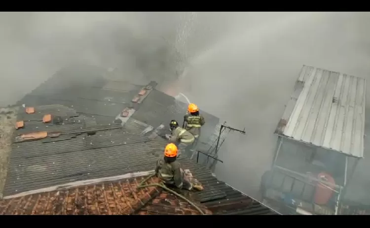 Kebakaran di Ciumbuleuit Bandung