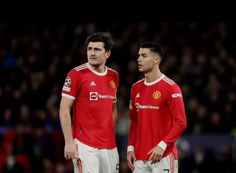  Cristiano dan Harry Maguire (laman dailymail.co.uk)