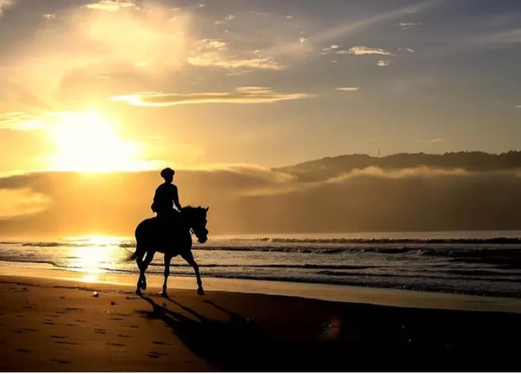  Inspirasi foto bareng kuda di destinasi wisata Pantai Teleng Ria Pacitan, Jawa Timur