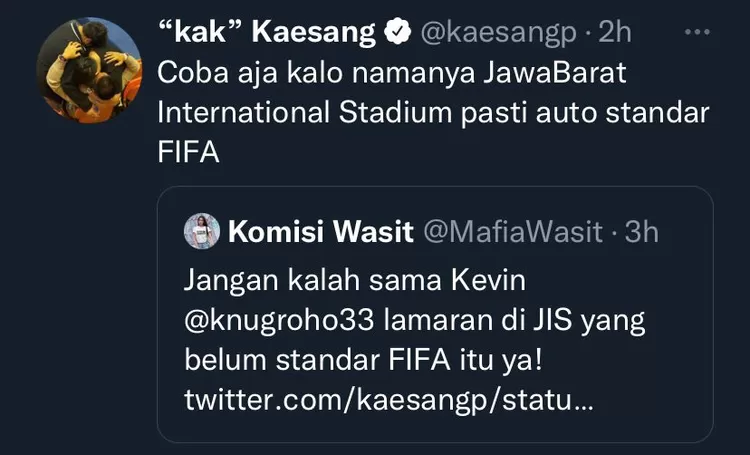 Kocak! Kaesang Beri Saran JIS Berubah Nama Jadi Jawabarat International ...