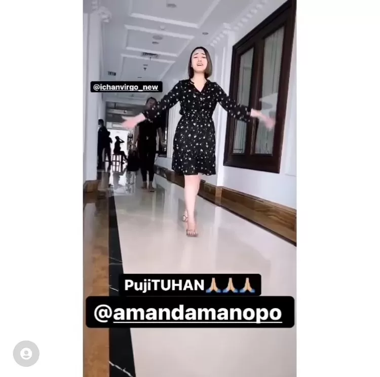Amanda Manopo kembali dikaitkan dengan Arya Saloka.