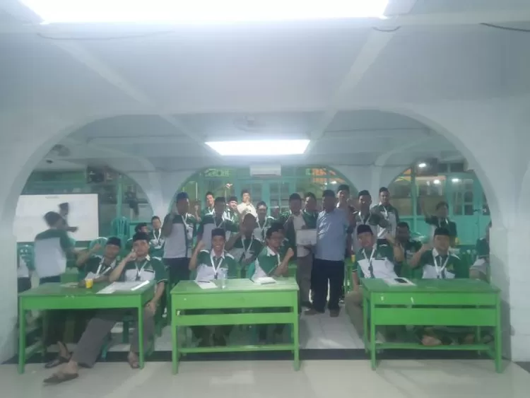 Pelatihan Kepemimpinan Dasar (PKD) GP Ansor Jakarta Barat di Pesantren Al Washilah, Sabtu 17 September 2022