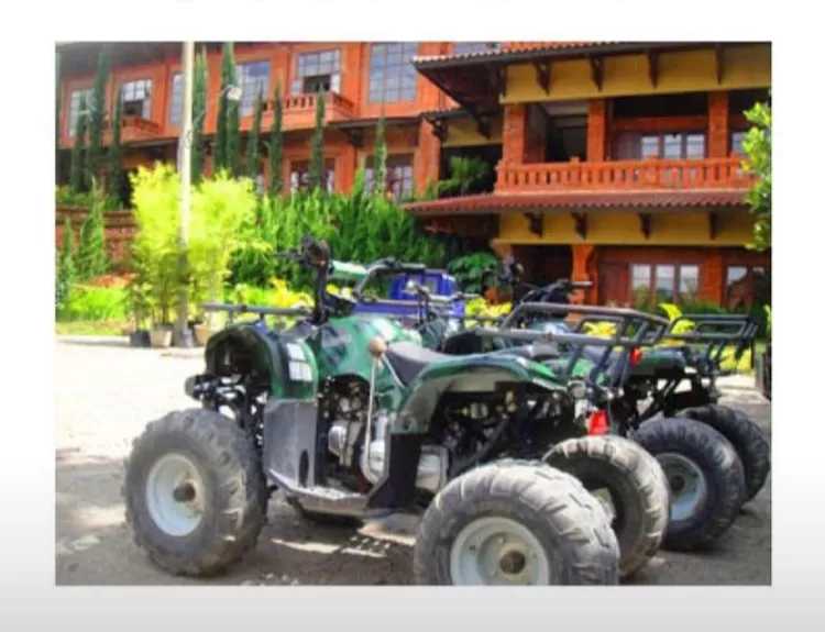 ATV Fun Ride di Jawa Dwipa Resort dan Hotel Tawangmangu