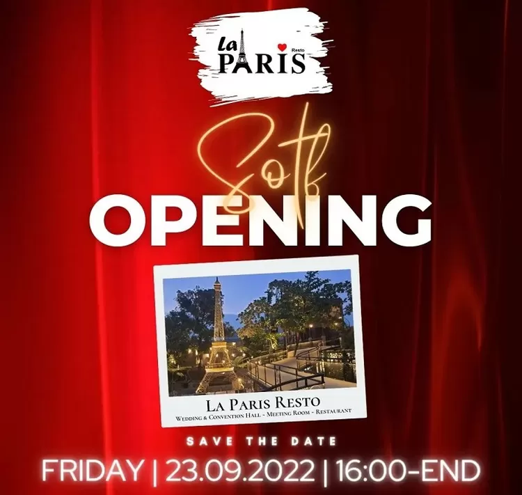 Grand Opening Western Resto La Paris