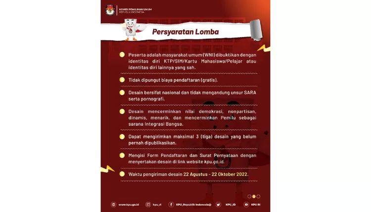 KPU Gelar Lomba Maskot Pemilu 2024, Berikut Informasi Lengkapnya ...