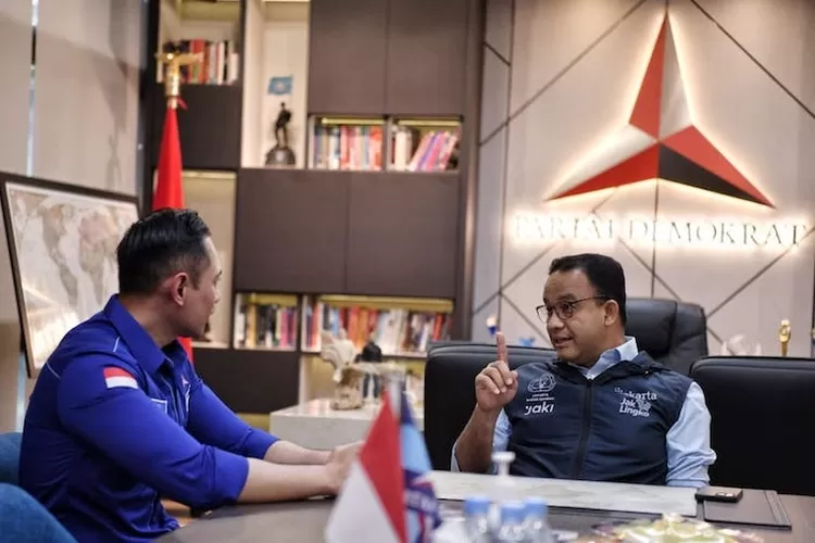 AHY dan Anies Baswedan capres Nasdem terlibat dalam diskusi membahas tentang bagaimana keberlanjutan atas apa yang sudah dikerjakan.