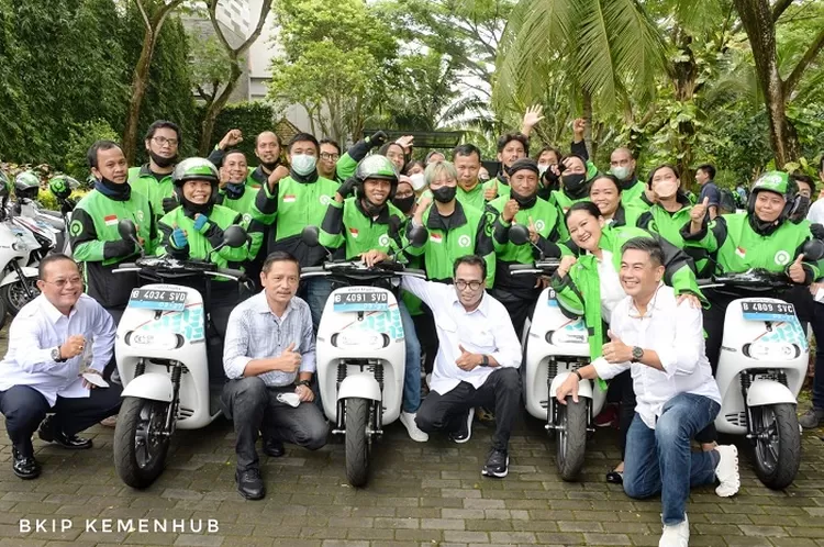 Motor Listrik Jadi Ojek gratis di Kawasan KTT G20, Ini Penampakannya