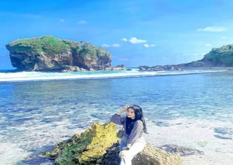 Pantai Jungwok Banyak Spot Foto